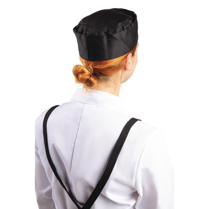 Unisex Black Poly-Cotton Skullcap L | Whites 3
