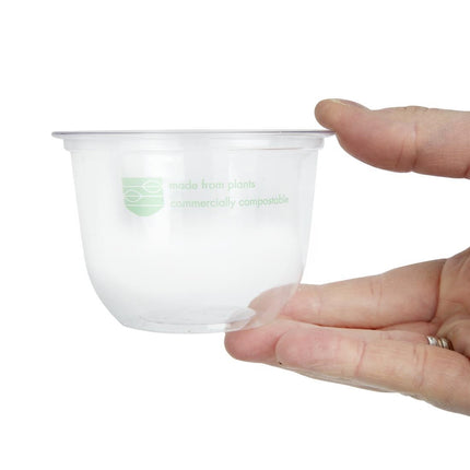 Compostable Round Containers 296ml | Vegware 96 Series 4