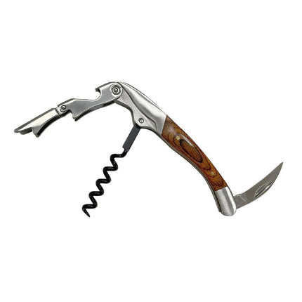 Deluxe Corkscrew with Wooden Handle | Beaumont