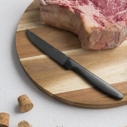 Comas Boj Satin Gunmetal Steak Knives 6-Pack 3