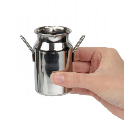 Stainless Steel Mini Milk Jug 120ml | Olympia 4