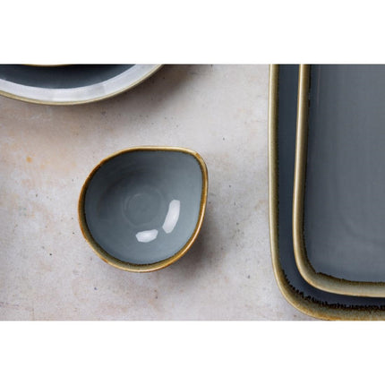 Kiln Natural Porcelain Dip Bowls Blue 70ml | Olympia | 12 pcs 4