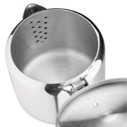 Stainless Steel Teapot 560ml | Olympia Concorde 5