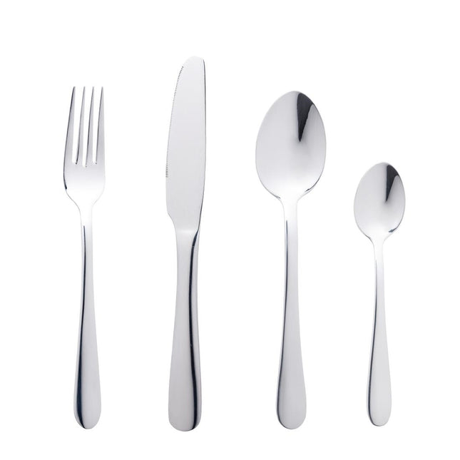 48-Piece Stainless Steel Cutlery Set | Olympia Buckingham Serve Like A Pro
