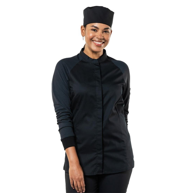 Women's Chef Jacket Sorella UFX Black | Chaud Devant | XL