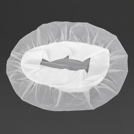 Nylon Chef Cap with Elastic Band | Whites 4