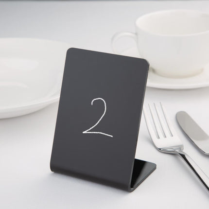 Acrylic Table Signs | Olympia | 105 x 74 mm | Set of 4 4
