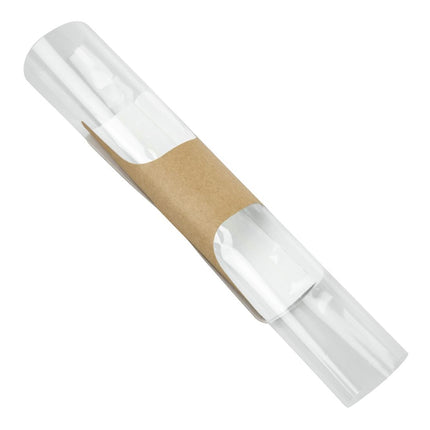 Recyclable Kraft Baguette Packaging with Insert Closure | Colpac Clasp | Pack of 500