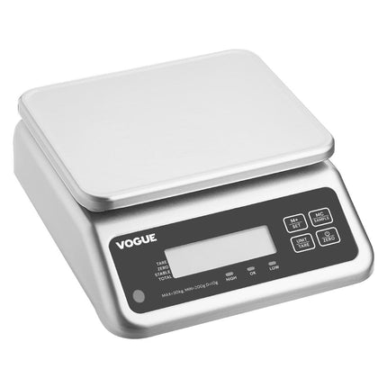 Waterproof Digital Kitchen Scale 30 kg Capacity | Vogue