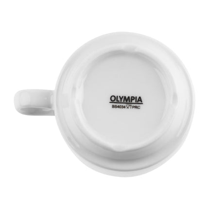 Stackable Espresso Cups 85ml | Olympia Whiteware 6