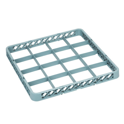 Glass Rack Extension Frame 16 Compartments | Vogue | 4.5 cm Height