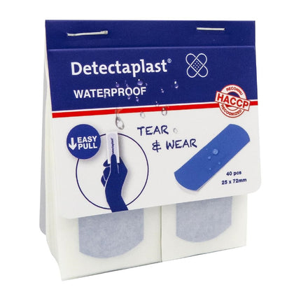 Waterproof Detectable Blue Plasters 25 x 72 mm | Detectaplast | 100 Pieces 5