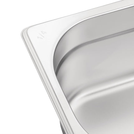Vogue GN 1/4 Food Pan Set (7 Pieces) 3