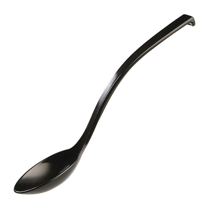 Deli Serving Spoon Black 23cm | APS | Set of 6