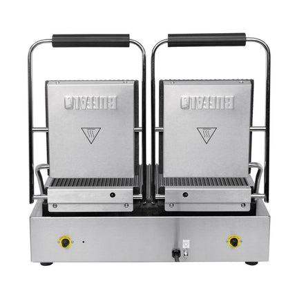 Bistro Double Ribbed Contact Grill | Buffalo 5