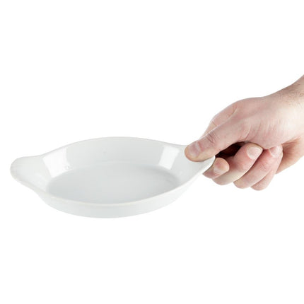 Oval Baking Dishes | Olympia Whiteware | 20.4 x 11.5 cm 3