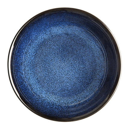 Midnight Blue Reactive Glaze Coupe Bowls 210mm | Olympia Luna | Earthenware 6