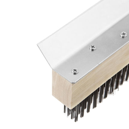 Pizza Oven Brush Head with Scraper | Vogue 4
