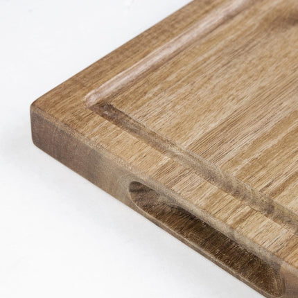 Small Acacia Wood Steak Board without Ramekin Slot | Olympia 4
