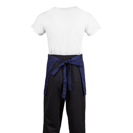 Short Bib Apron Dark Blue | Whites 5