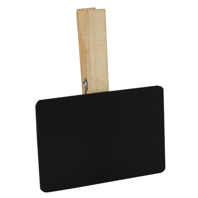 Mini Chalkboard Signs with Wooden Clip | Olympia