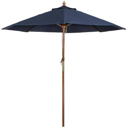 Round Dark Blue Parasol 3 Meter | Bolero
