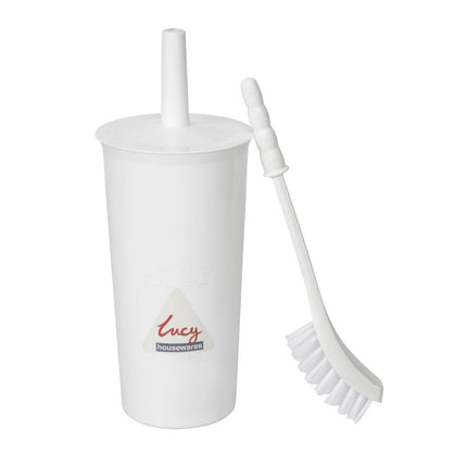 Jantex Toilet Brush with Plastic Holder