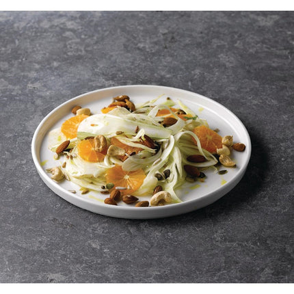 Stonecast White Rimmed Plate 26cm | Churchill 2