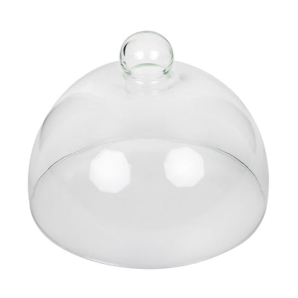 Glass Cloche for Pastry and Cheese Boards | 21cm Diameter 2