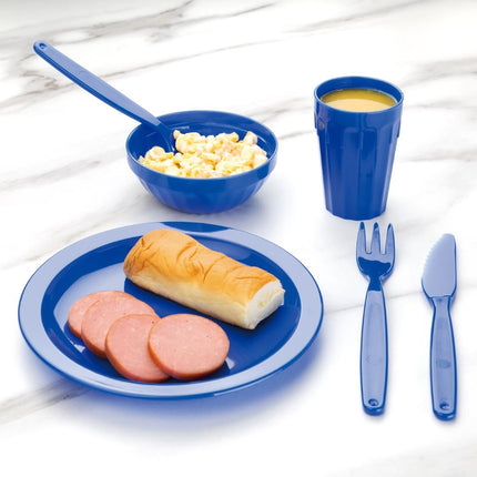 Polycarbonate Stackable Cups Blue 142ml | Olympia Kristallon | 12 Pieces 3