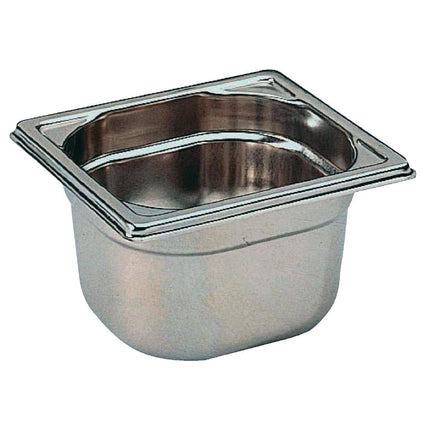 Stainless Steel GN 1/6 Container 100mm | Matfer Bourgeat