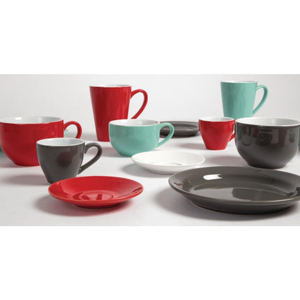 Porcelain Espresso Cups Grey 10cl | Olympia 5