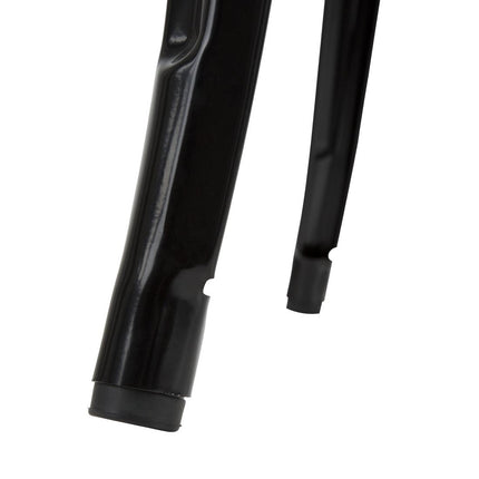 Bistro Bar Table with Black Wooden Top | Bolero 4