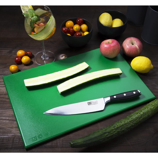 Antibacterial HDPE Cutting Board Green | Hygiplas | 46x30x1.3 cm 2