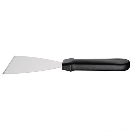 13cm Stainless Steel Grill Scraper with Plastic Handle | Jantex 3