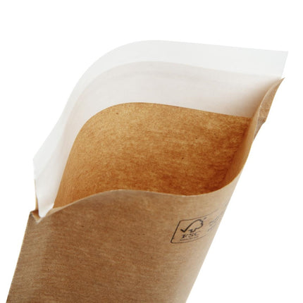 Recyclable Kraft Paper Sealable Cutlery Bags 5