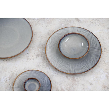 Grey Plain Dip Bowls 78mm | Olympia Drift | Porcelain 7