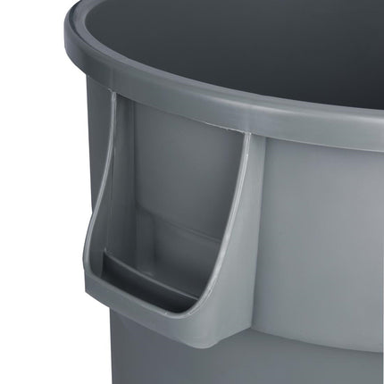 Heavy-Duty Round Waste Bin 160L | Jantex 4