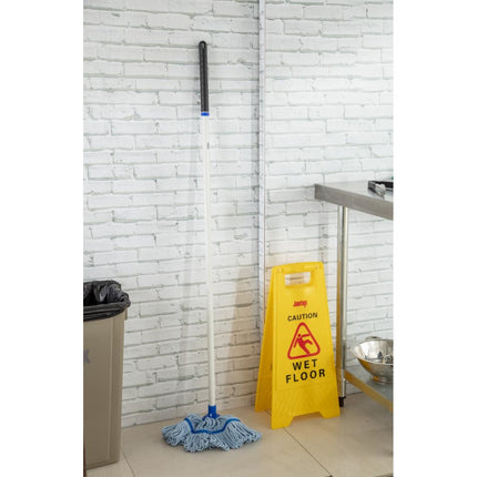 Cleaning Handle 137cm with Color Code Clips | Jantex 2