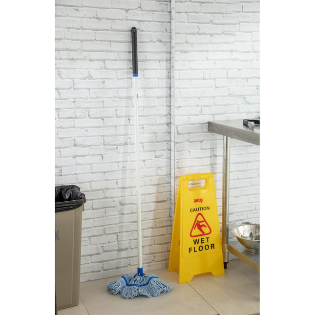 Cleaning Handle 137cm with Color Code Clips | Jantex 2