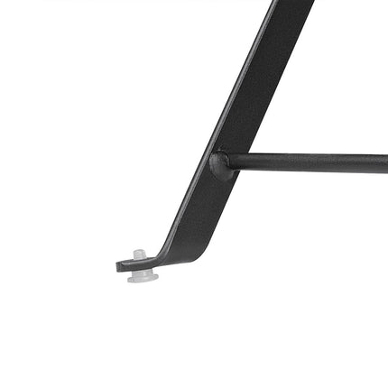 Square Steel Folding Terrace Table 60cm Black | Bolero 6