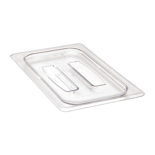 Cambro Camview BPA-Free GN 1/4 Lid with Handle