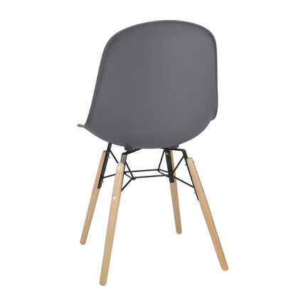 Arlo Dark Grey Chairs | Bolero | Set of 2 4