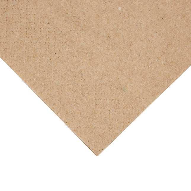 Recyclable 2-Ply Kraft Lunch Napkins 33x33cm 1/8 Fold | Fiesta 2