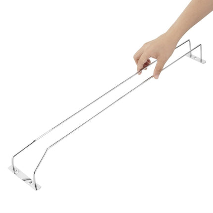 Chrome Glass Rack 61cm | Olympia 3