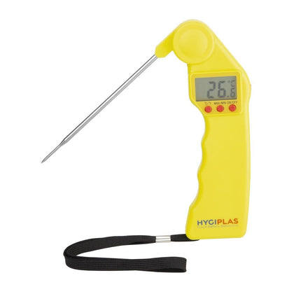 Easytemp Digital Pocket Thermometer Yellow | Hygiplas