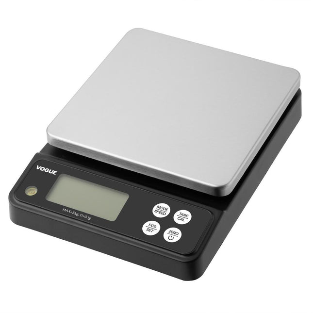 Waterproof Digital Kitchen Scale 5 kg Capacity | Vogue 2