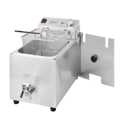 Single Tank Countertop Fryer 8L with Timer 2.9kW | Buffalo 7