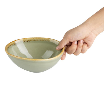 Bowls 16.5cm Mos Green | Olympia Kiln Collection | Set of 6 4