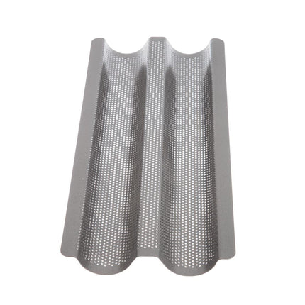 Perforated Non-Stick Baguette Baking Tray | MasterClass 9
